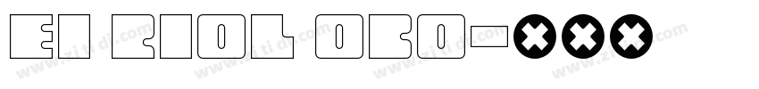 ei riol obo字体转换